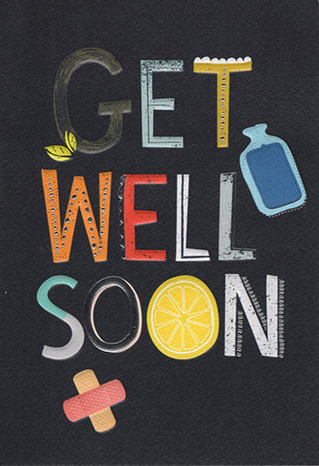 Picture of GET WELL SOON CARD